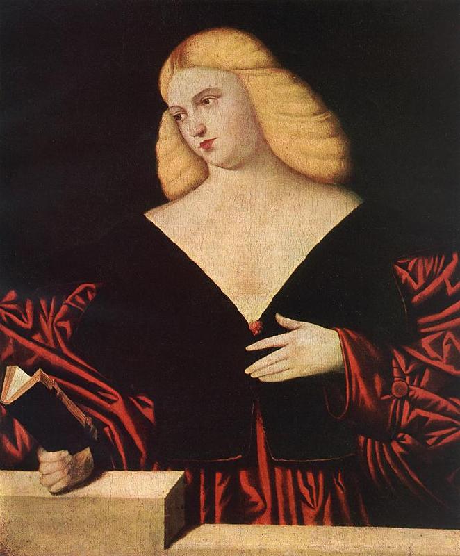 LICINIO, Bernardino Portrait of a Woman t09 oil painting image